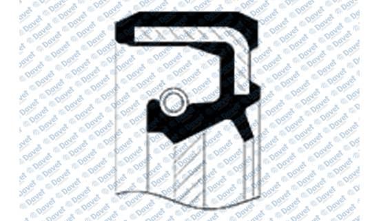 RNZ-81-53267-00 Krank On Kece 40×52x6 Mazda 323 1.7td